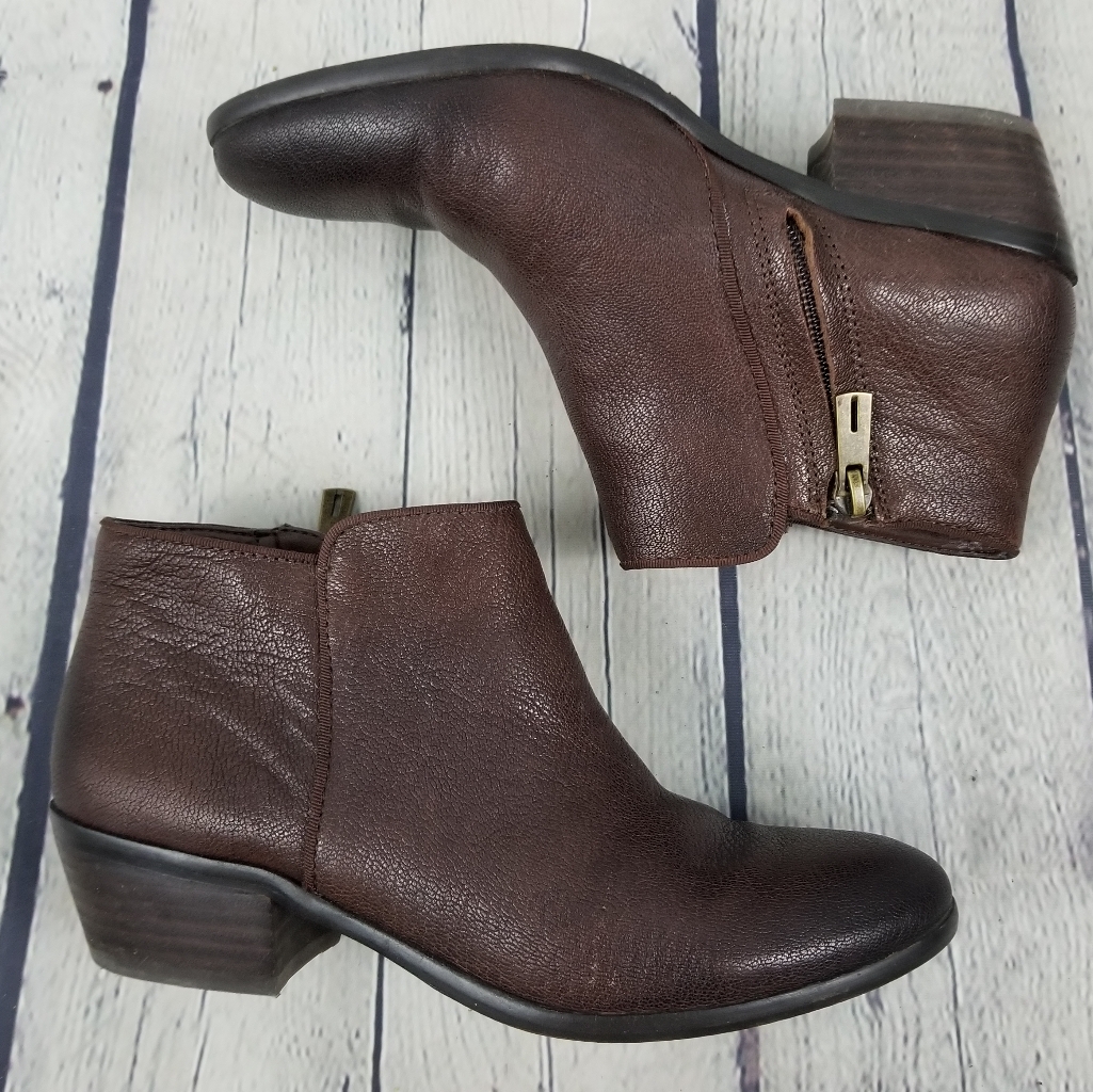 Sam Edelman | Petty Pebbled Leather Ankle Bootie